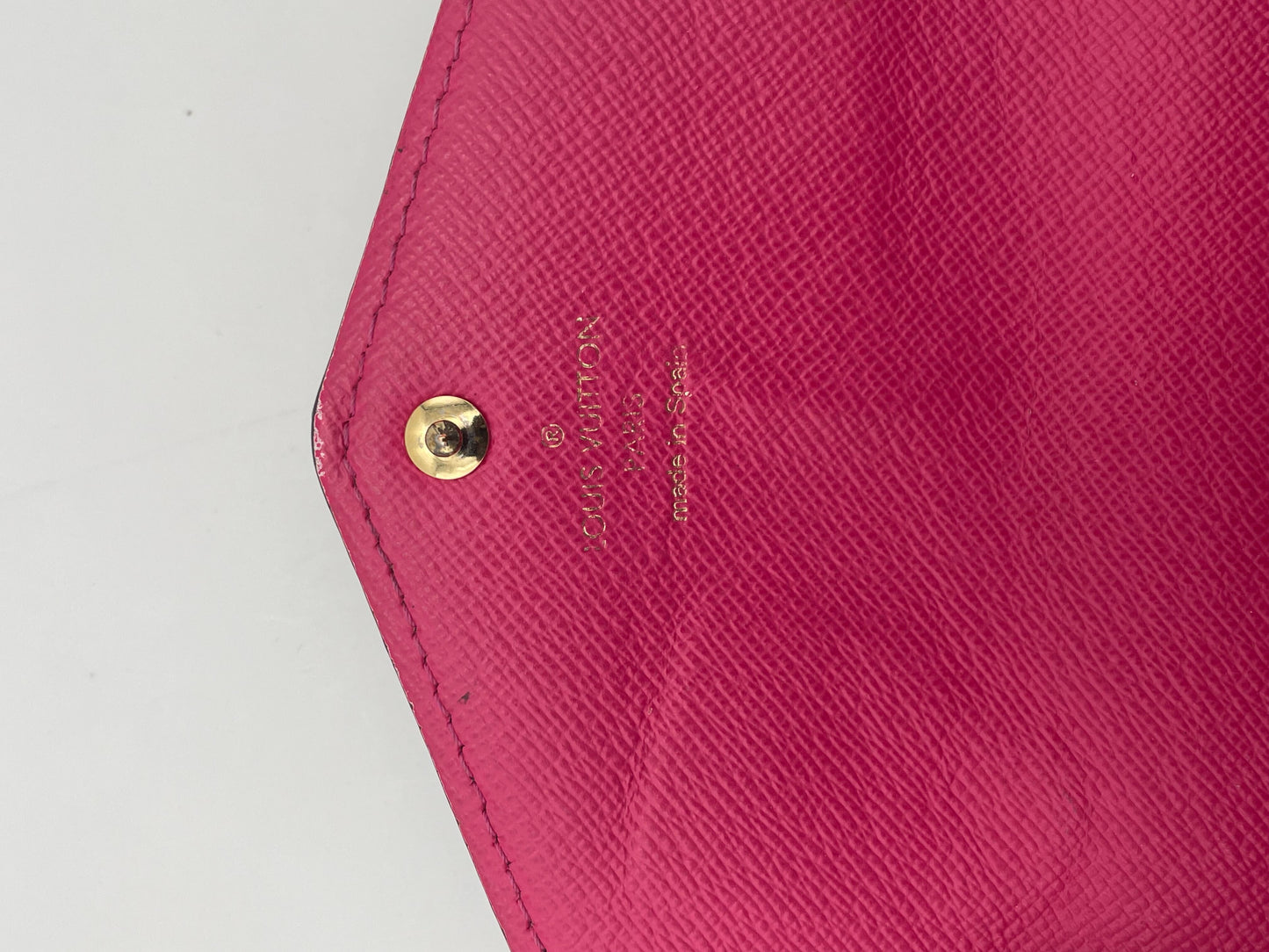 Louis Vuitton Portefeuille Sarah Wallet Monogram Empreinte, BROWN, CANVAS, Wallets