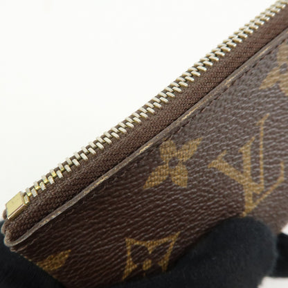 Louis Vuitton Key Monogram Canvas, Brown, Canvas, Clutch