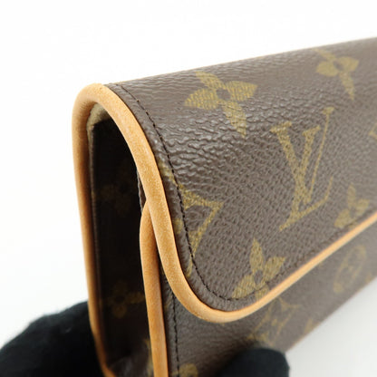 Louis Vuitton Florentine Waist Monogram Canvas, Brown, Canvas, Handbag