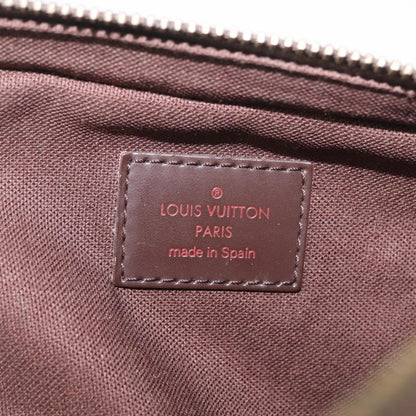 Louis Vuitton Geronimos Waist Damier, Brown, Canvas, Shoulder Bag