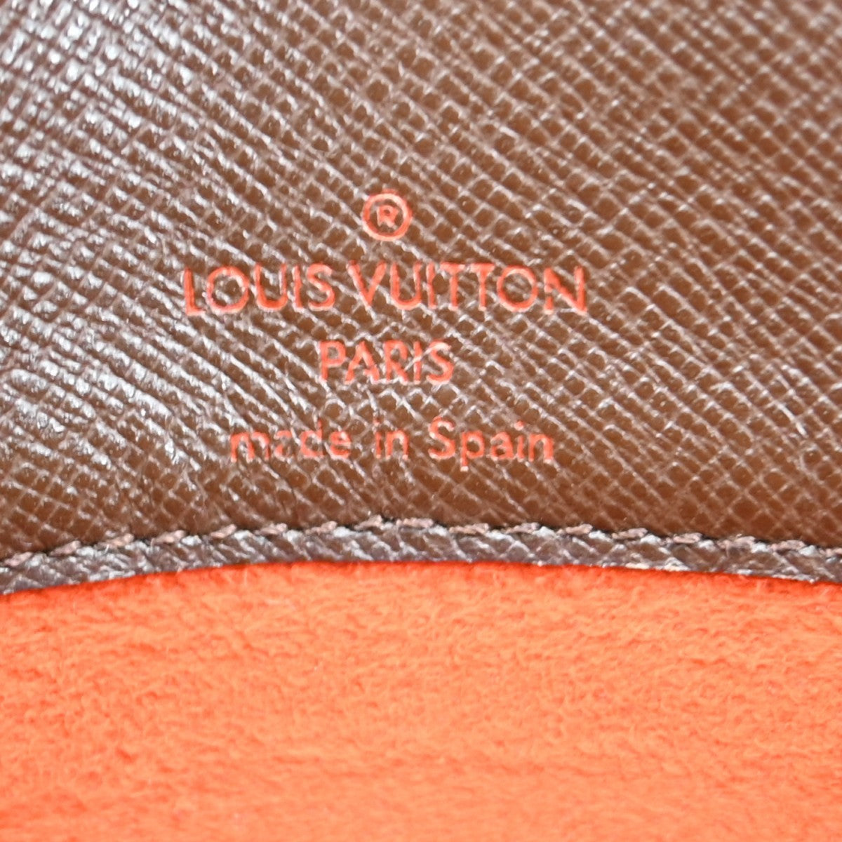 Louis Vuitton Musette Tango Damier Ebene, Brown, Canvas, Shoulder Bag