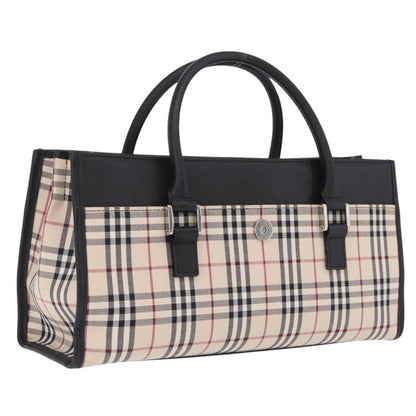 Burberry Nova Check Nova Check Canvas, Beige, Canvas, Handbag