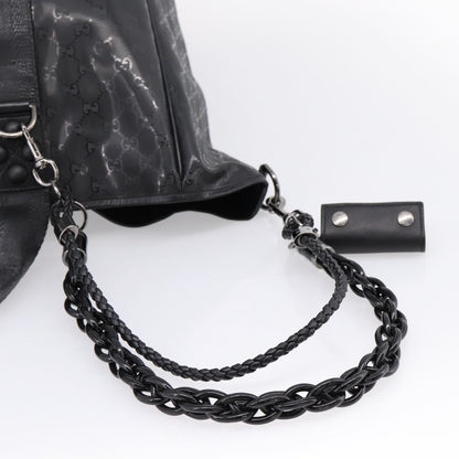 Gucci Indy Tote PVC Leather, Black, PVC, Tote Bag