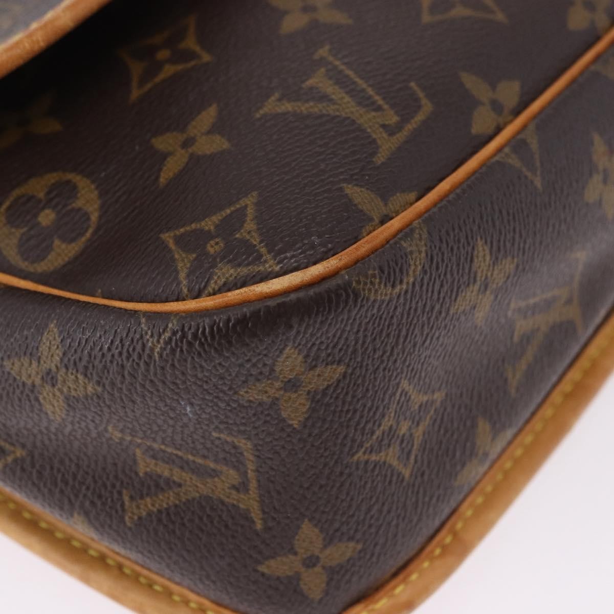 Louis Vuitton Sologne Monogram, Brown, Canvas, Shoulder Bag