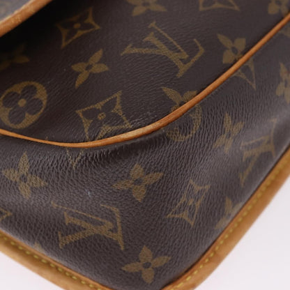 Louis Vuitton Sologne Monogram, Brown, Canvas, Shoulder Bag