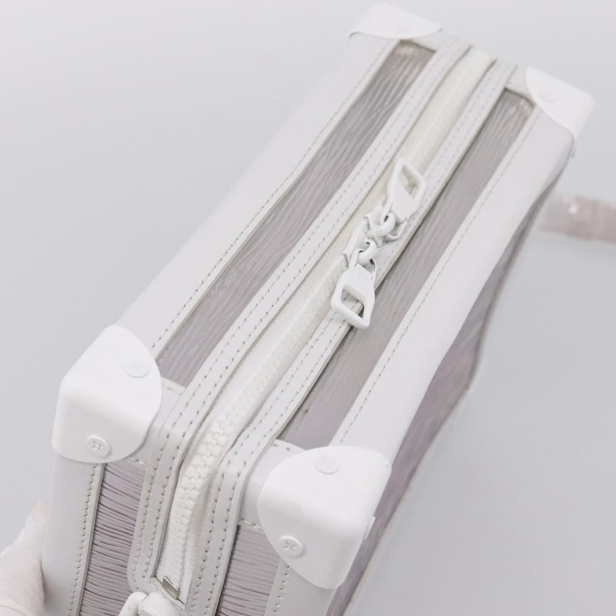 Louis Vuitton Soft Trunk Limited Edition Epi Plage PVC, Clear, Leather, Handbag