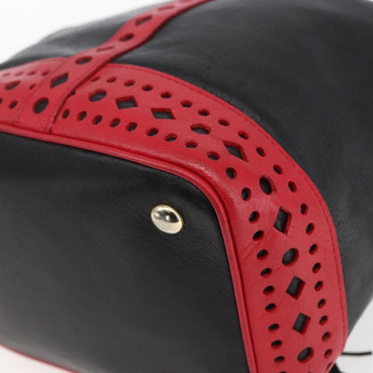Saint Laurent Vintage Leather, Black, Leather, Shoulder Bag