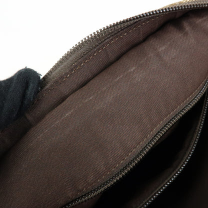 Gucci Web Strap Messenger GG Canvas, Beige, Canvas, Handbag
