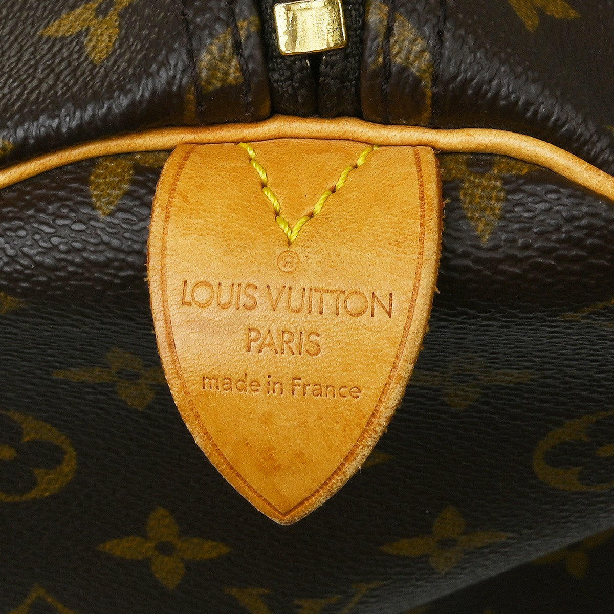 Louis Vuitton Keepall Monogram, Brown, Canvas, Travel Bag