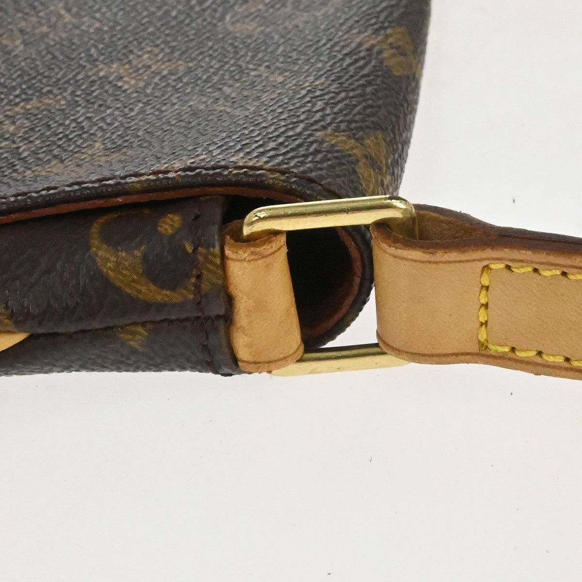 Louis Vuitton Musette Tango Monogram Canvas, Brown, Canvas, Shoulder Bag