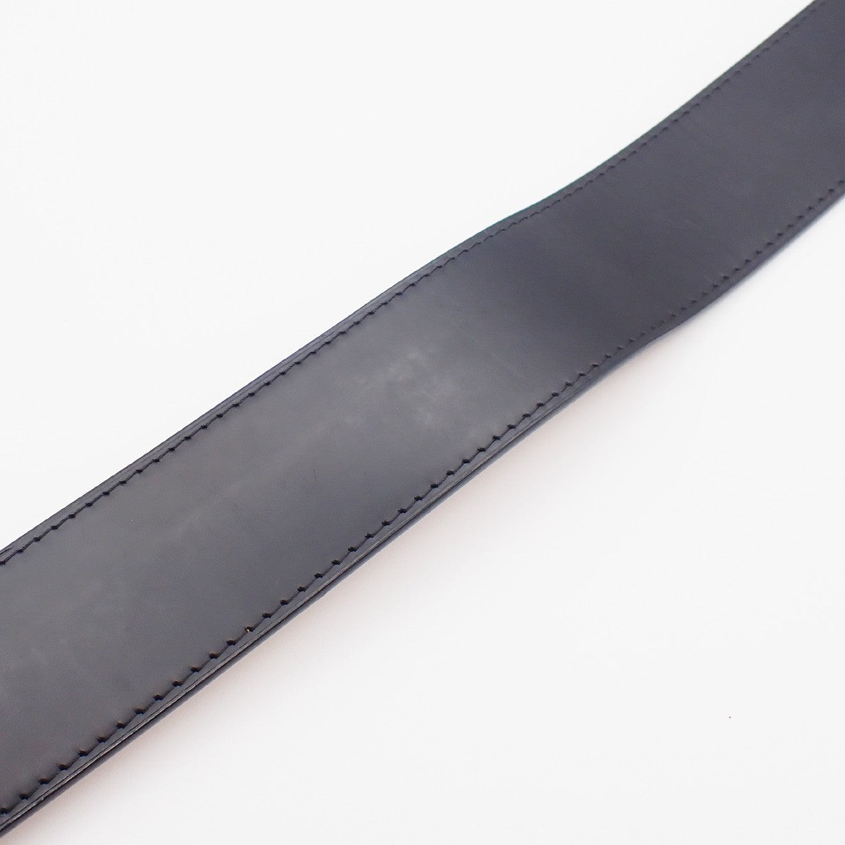 Louis Vuitton Voyage Buckle Belt Leather, Black, Leather, Belt