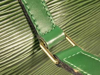 Louis Vuitton Soufflot Epi Leather, Green, Leather, Tote Bag