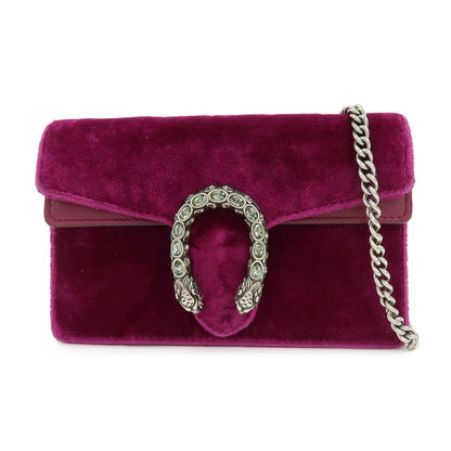 Gucci Dionysus Velvet, Purple, Velvet, Handbag