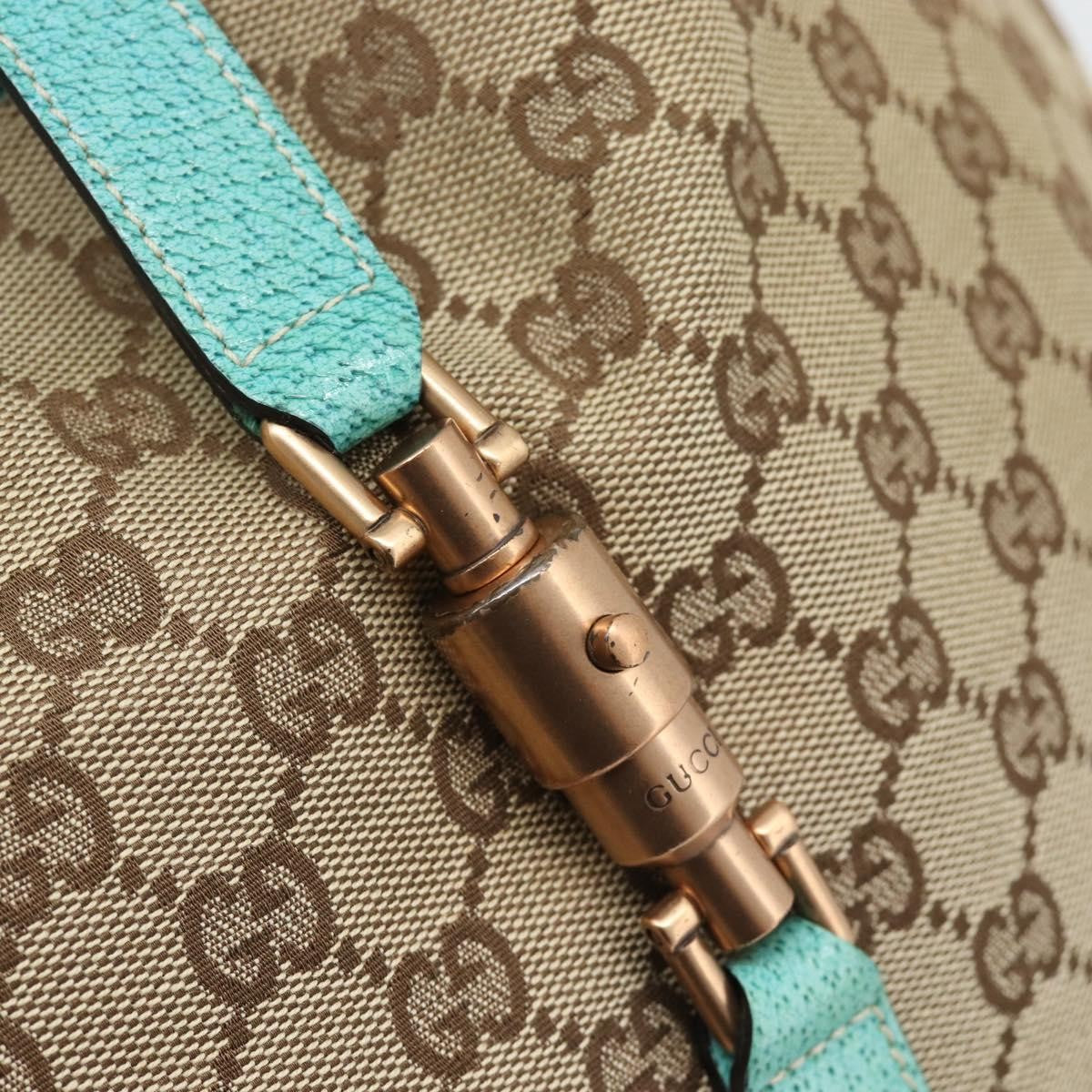 Gucci Jackie Canvas, Brown, Canvas, Handbag