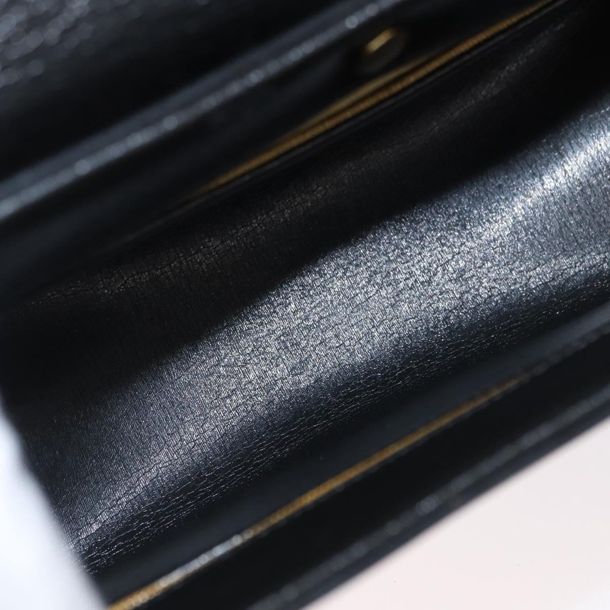 Christian Dior CD Shoulder bag Leather, Black, Calfskin, Shoulder Bag