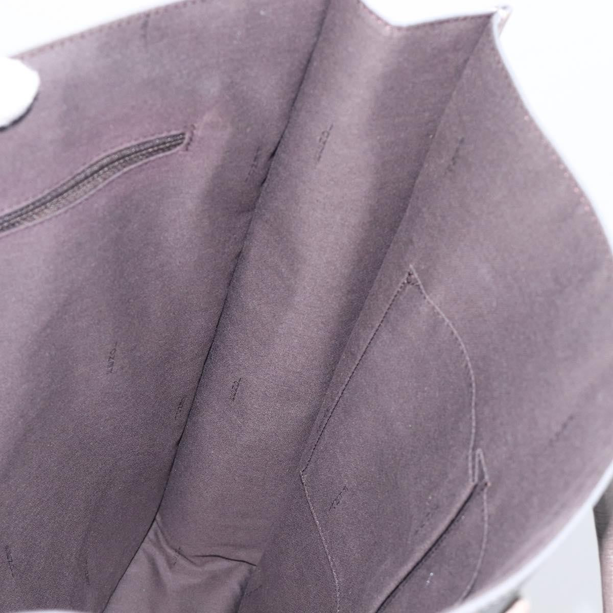 Fendi Open Shopping Zucca Canvas, Gray, Canvas, Tote Bag