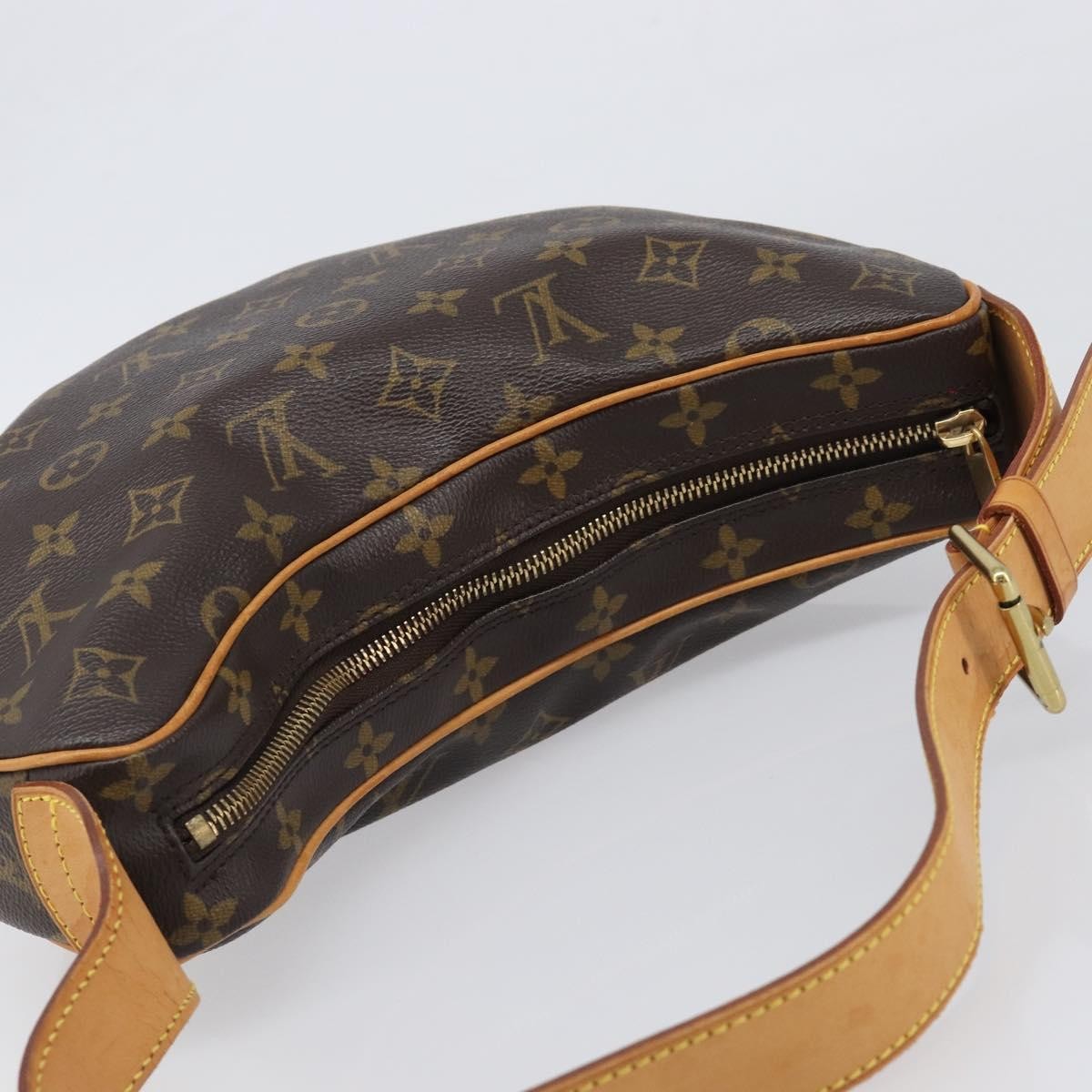 Louis Vuitton Croissant Monogram, Brown, Canvas, Shoulder Bag