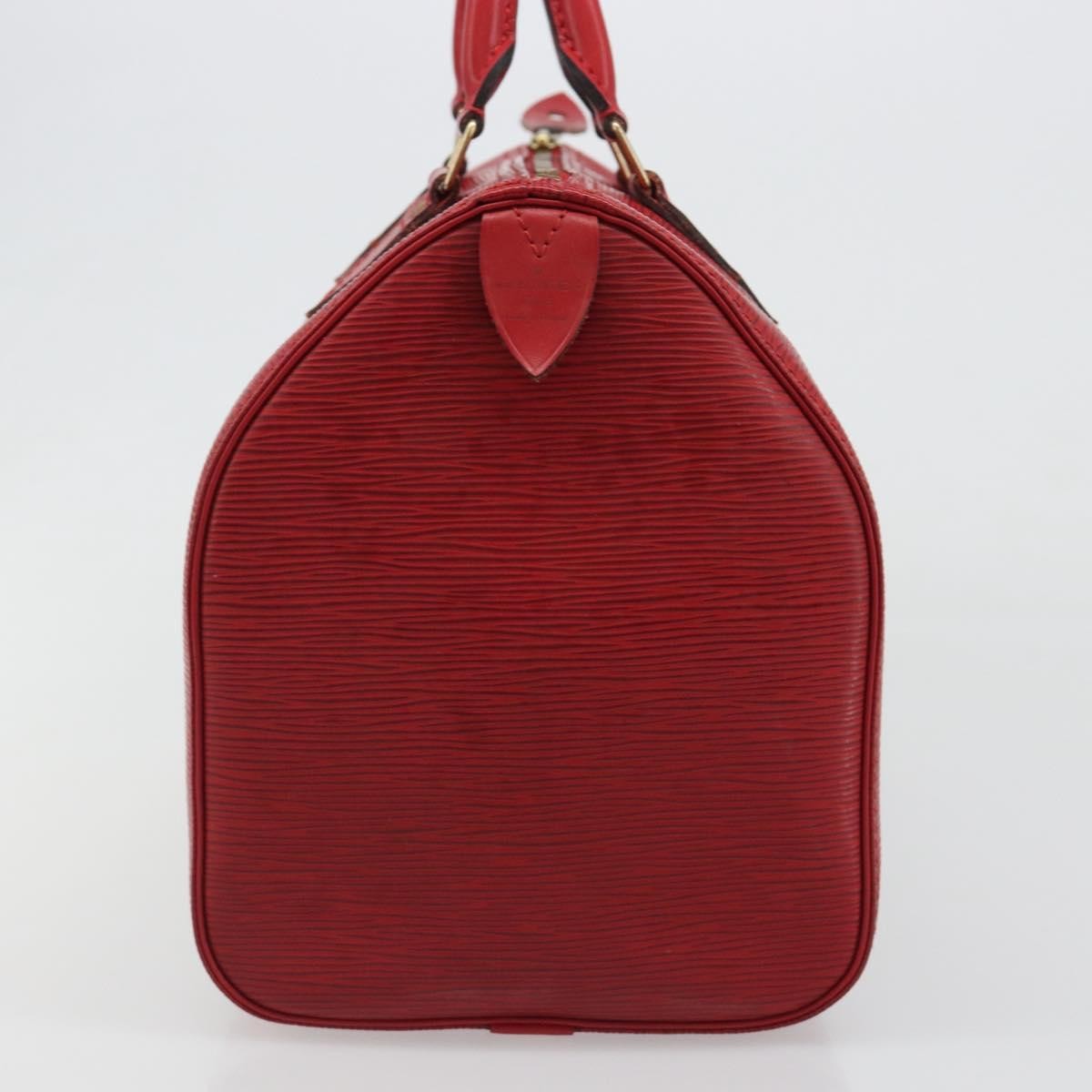 Louis Vuitton Speedy Epi Leather, Red, Leather, Handbag