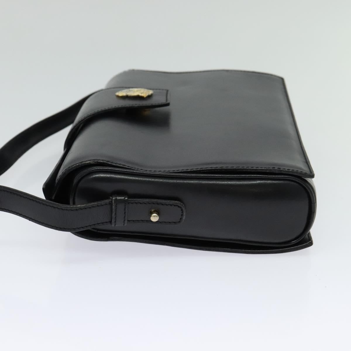 Celine Vintage Leather, Black, Leather, Shoulder Bag
