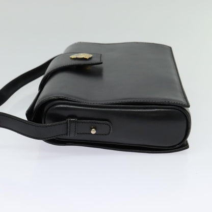 Celine Vintage Leather, Black, Leather, Shoulder Bag