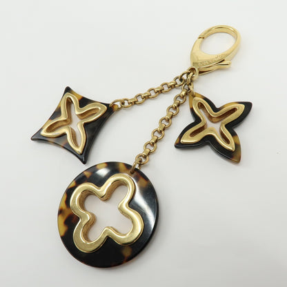 Louis Vuitton Insolence Bag Charm Metal and Tortoise, Gold, Metal, Charm