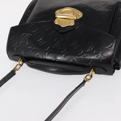 Louis Vuitton Mirada Monogram Vernis, Black, Patent Leather, Handbag
