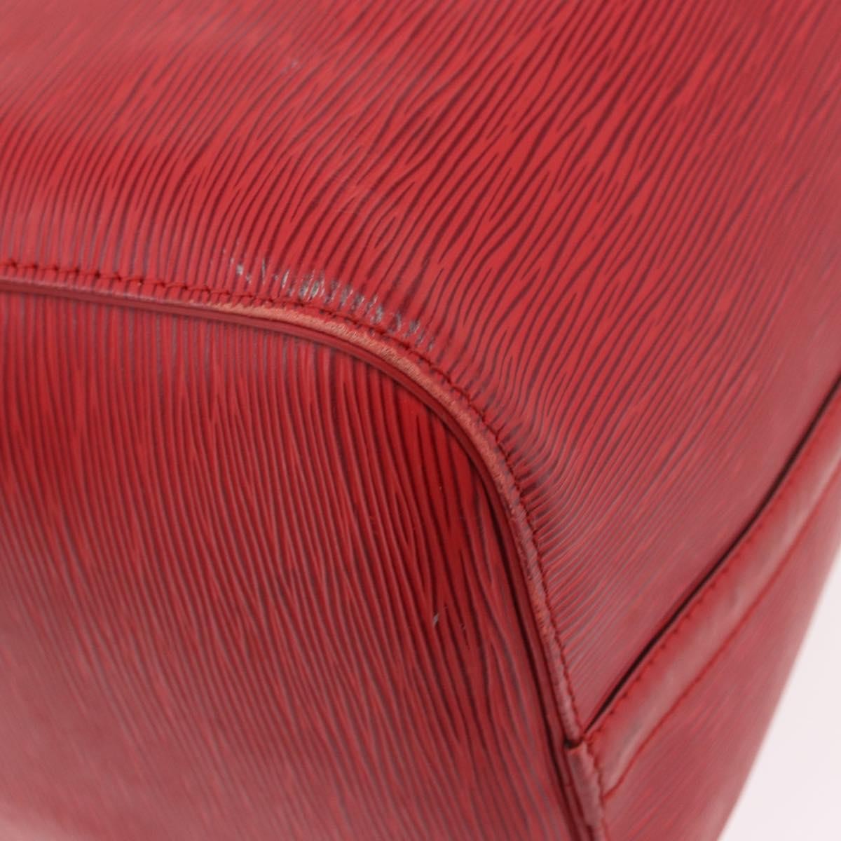Louis Vuitton Keepall Epi Leather, Red, Leather, Travel Bag