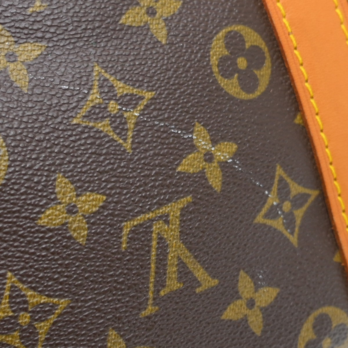 Louis Vuitton Keepall Monogram Canvas, Brown, Canvas, Travel Bag