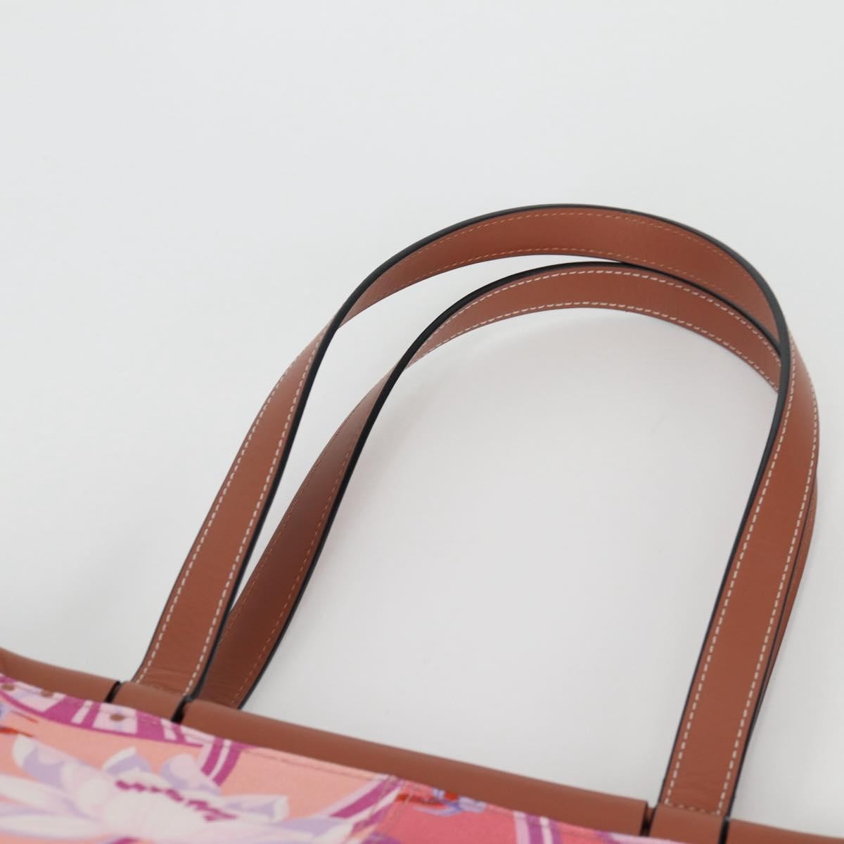 Loewe Paula's Ibiza Cushion Printed Canvas, Pink, Canvas, Tote Bag