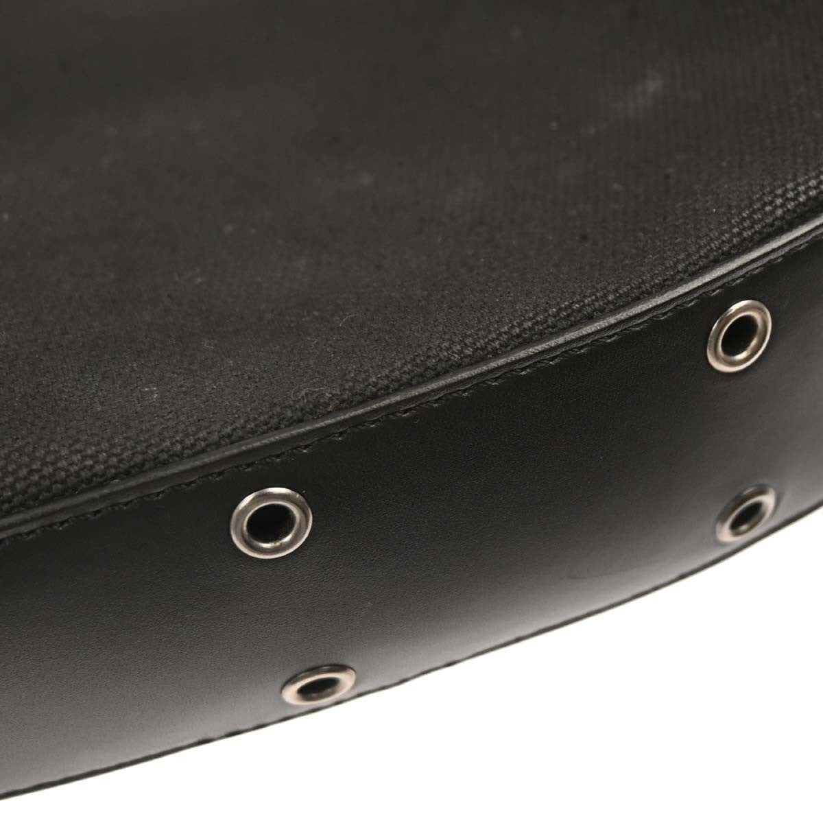 Christian Dior Vintage Street Chic Columbus Canvas, Black, Canvas, Shoulder Bag