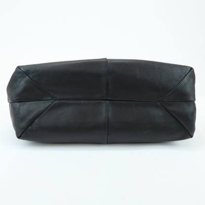 Loewe Tote Leather, Black, Leather, Tote Bag