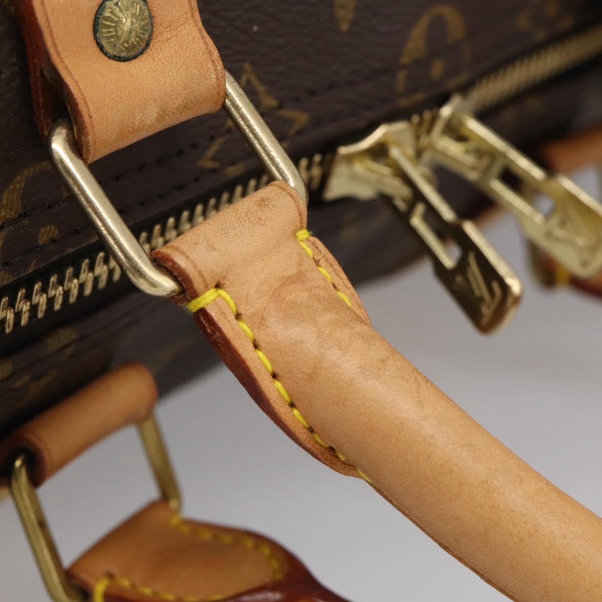 Louis Vuitton Keepall Monogram Canvas, Brown, Canvas, Travel Bag