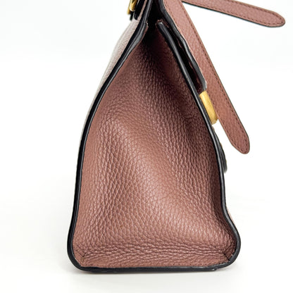 Gucci GG Marmont Top Handle Leather, Pink, Leather, Handbag