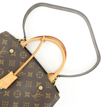 Louis Vuitton Montaigne Monogram Canvas, Brown, Canvas, Handbag