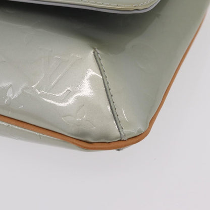 Louis Vuitton Thompson Street Monogram Vernis, Gray, Patent Leather, Shoulder Bag