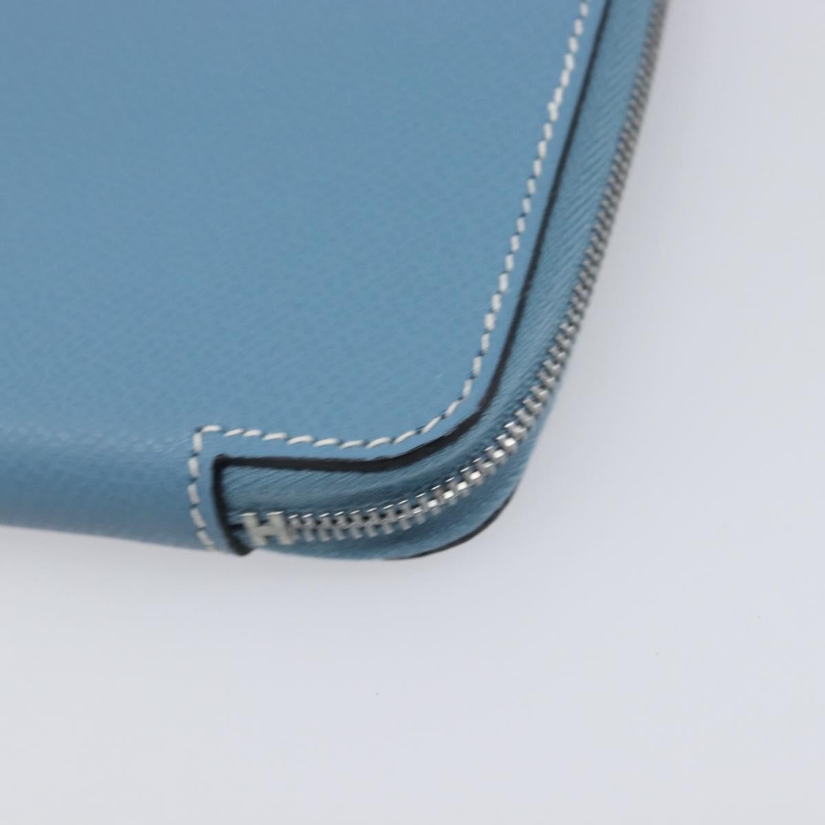 Hermes Vision II Agenda Epsom, Blue, Leather, Wallet