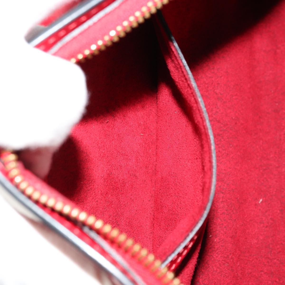 Louis Vuitton Soufflot Epi Leather, Red, Leather, Tote Bag