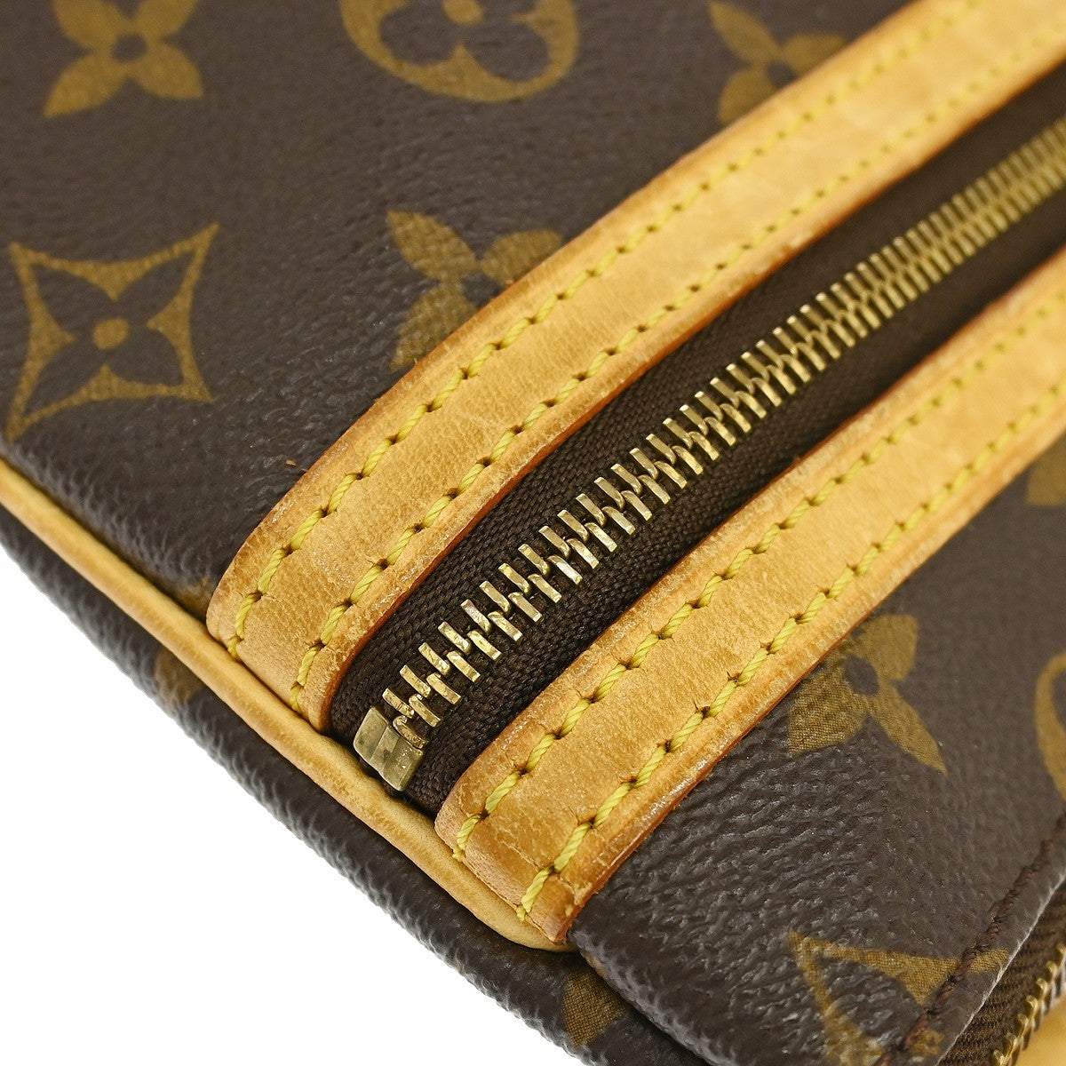Louis Vuitton Bosphore Pochette Monogram Canvas, Brown, Canvas, Clutch