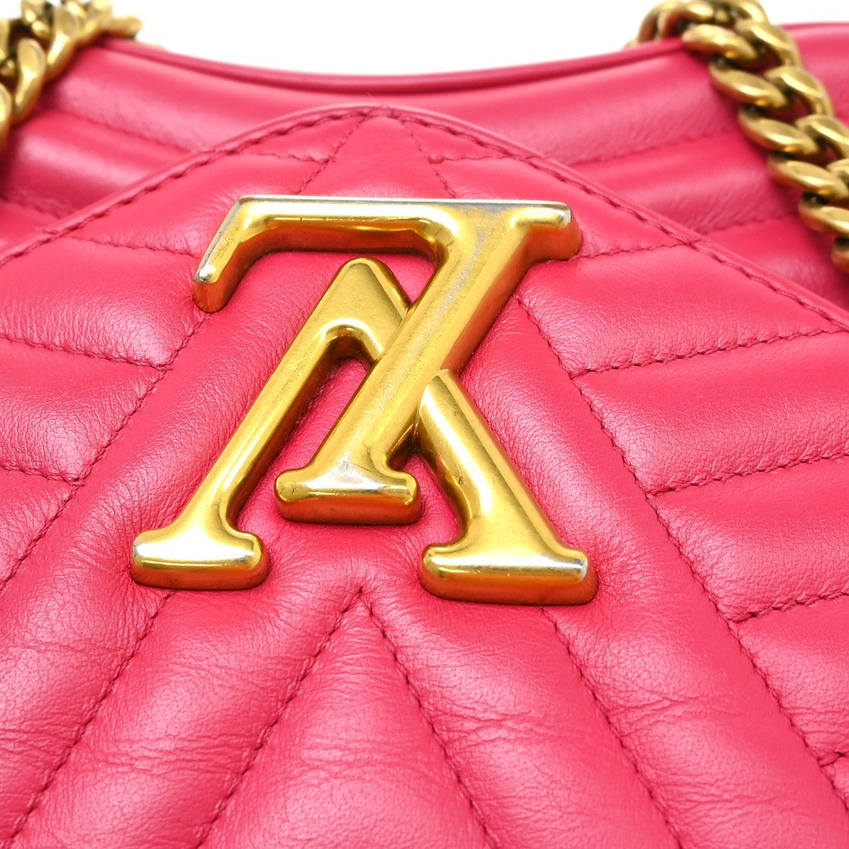 Louis Vuitton New Wave Quilted Leather, Pink, Leather, Handbag