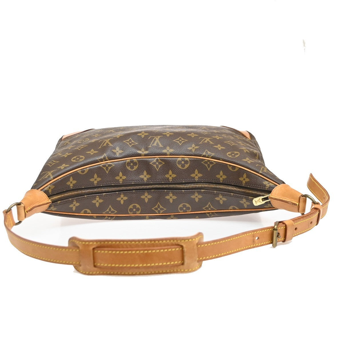 Louis Vuitton Boulogne Monogram Canvas, Brown, Canvas, Handbag