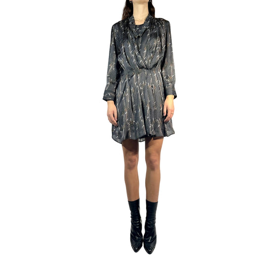 ISABEL MARANT Long Sleeve Mini Dress 3 XS