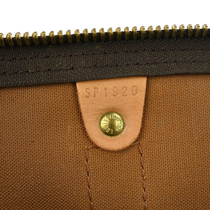 Louis Vuitton Keepall Monogram Canvas, Brown, Canvas, Travel Bag