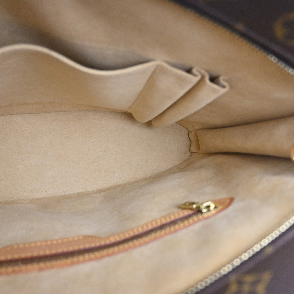 Louis Vuitton Babylone Monogram, Brown, Canvas, Tote Bag
