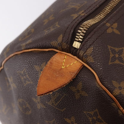 Louis Vuitton Keepall Monogram, Brown, Canvas, Travel Bag