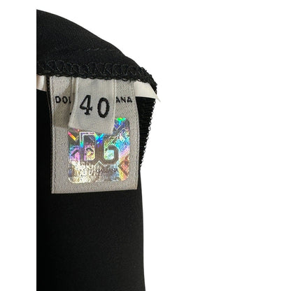 DOLCE & GABBANA Black Silk Dress - Brandsamsara