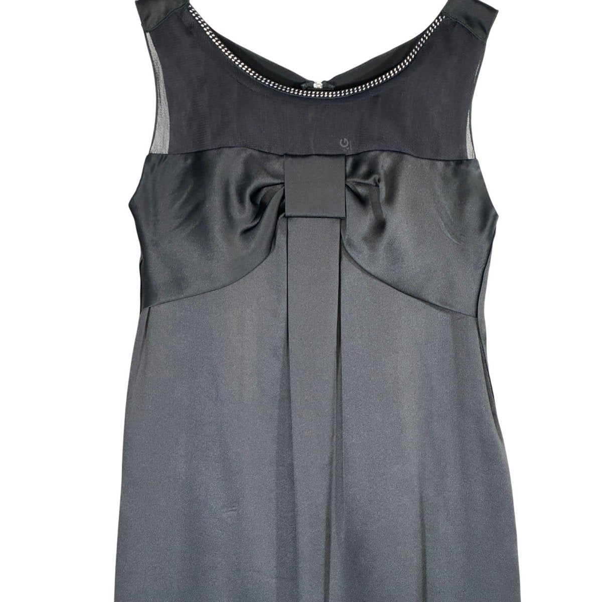 DOLCE & GABBANA Black Silk Dress - Brandsamsara