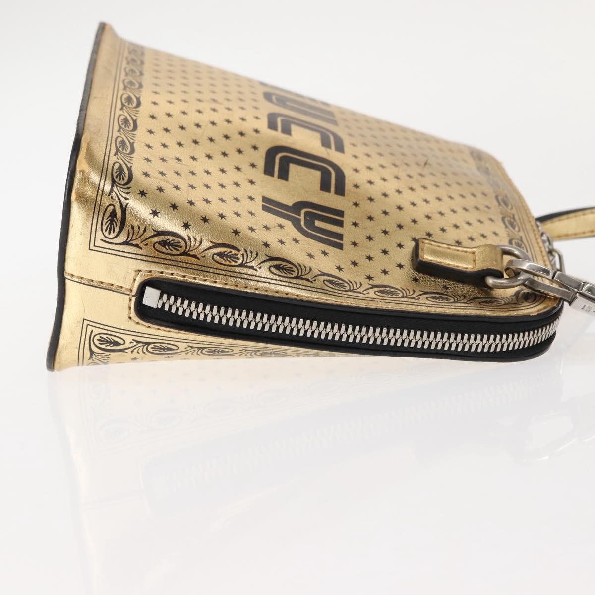 Gucci Dome Limited Edition Printed Leather, Gold, Leather, Crossbody Bag