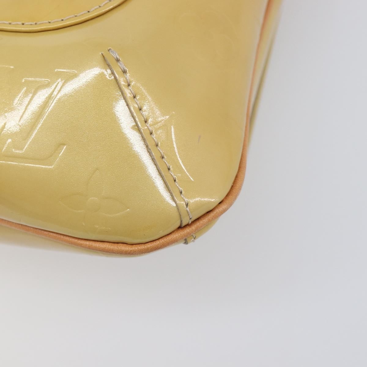 Louis Vuitton Thompson Street Monogram Vernis, Beige, Patent Leather, Shoulder Bag
