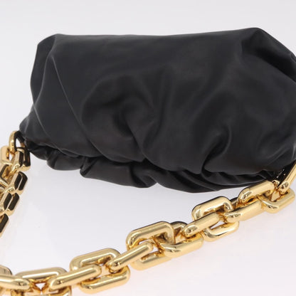 Bottega Veneta The Chain Pouch Leather, Black, Leather, Clutch