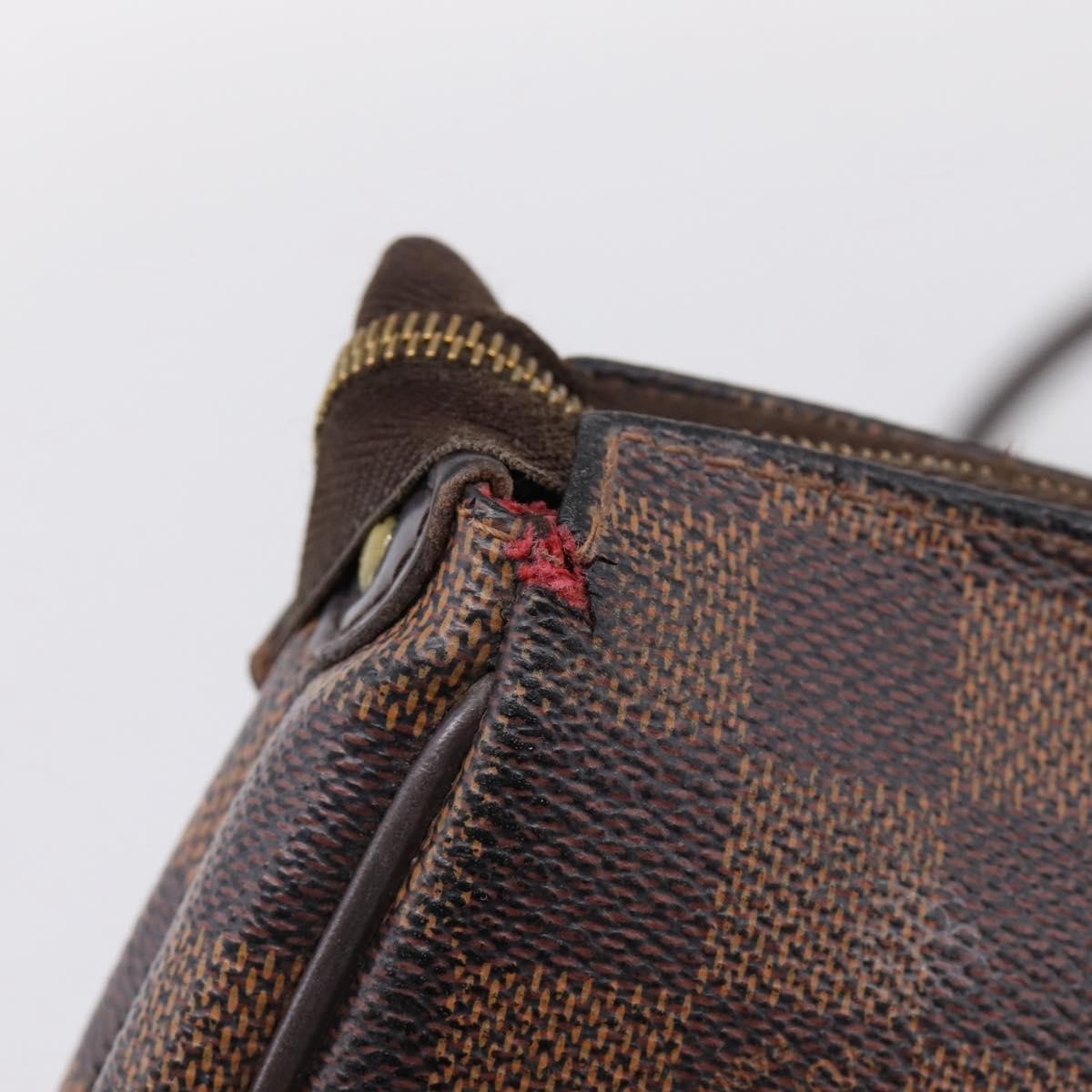 Louis Vuitton Eva Damier, Brown, Canvas, Handbag